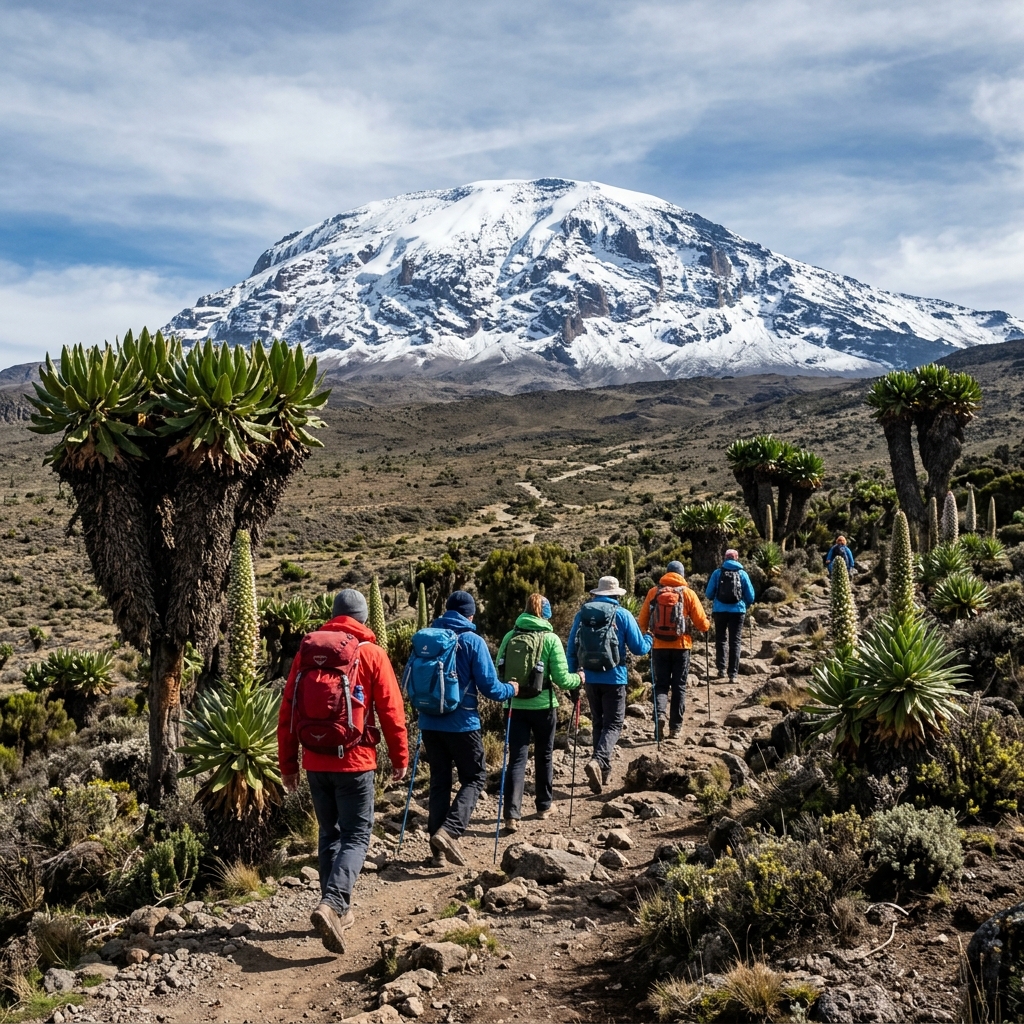Climbing Kilimanjaro Machame Route